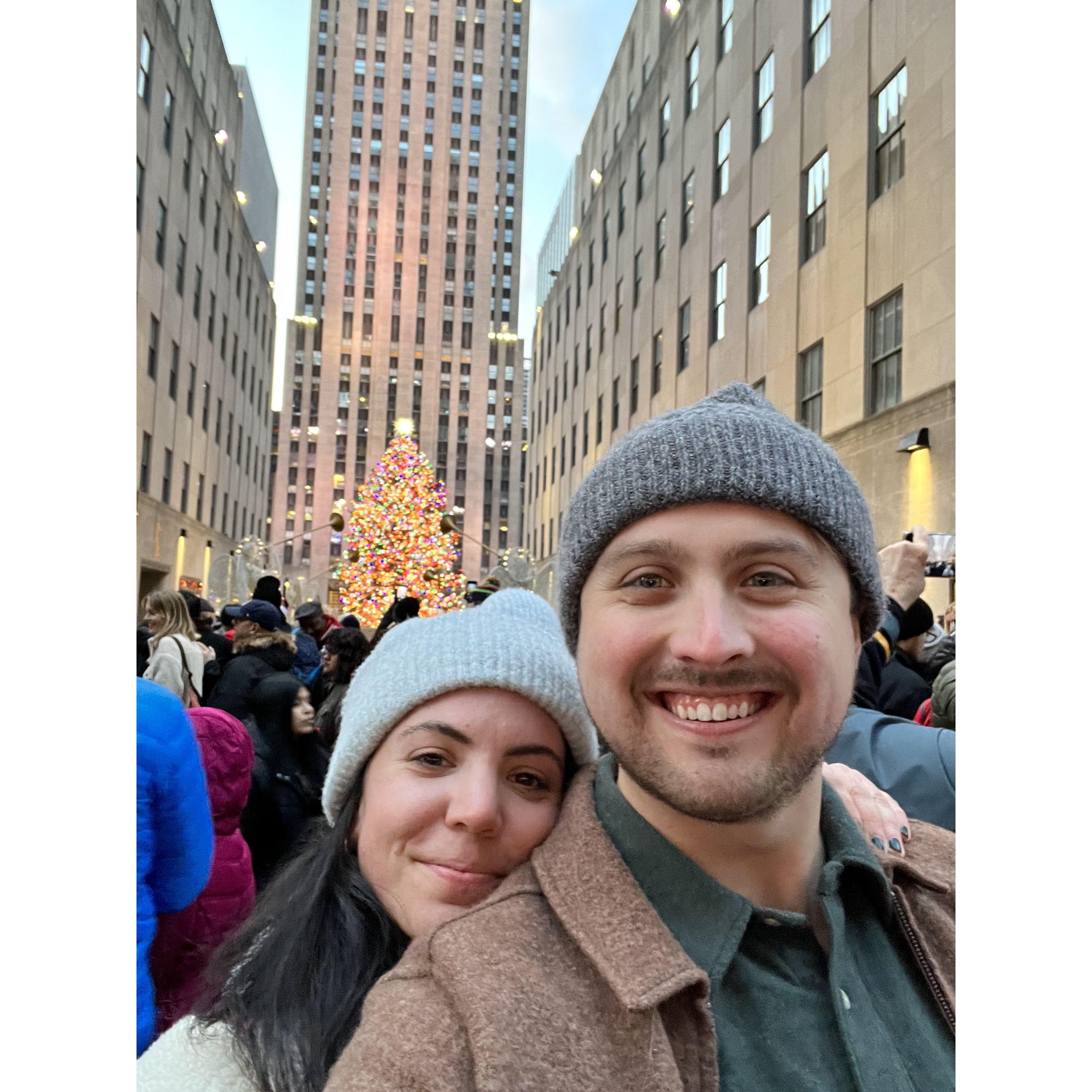 Our first holiday season in NYC