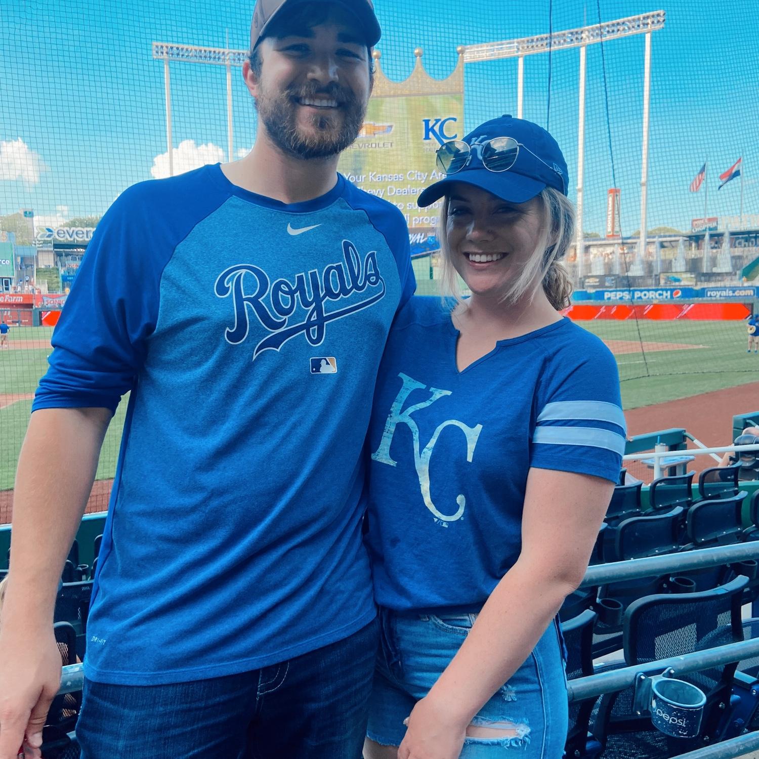 First trip to Kauffman together before we knew we’d be moving out here, now I couldn’t tell you how many times we’ve been together.