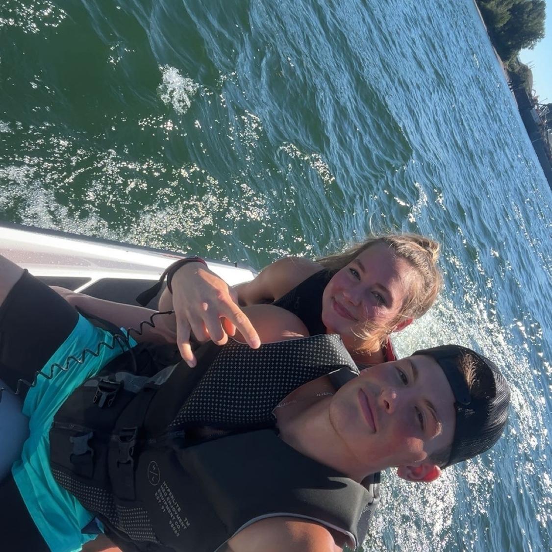 Went on a jet-ski for the first time