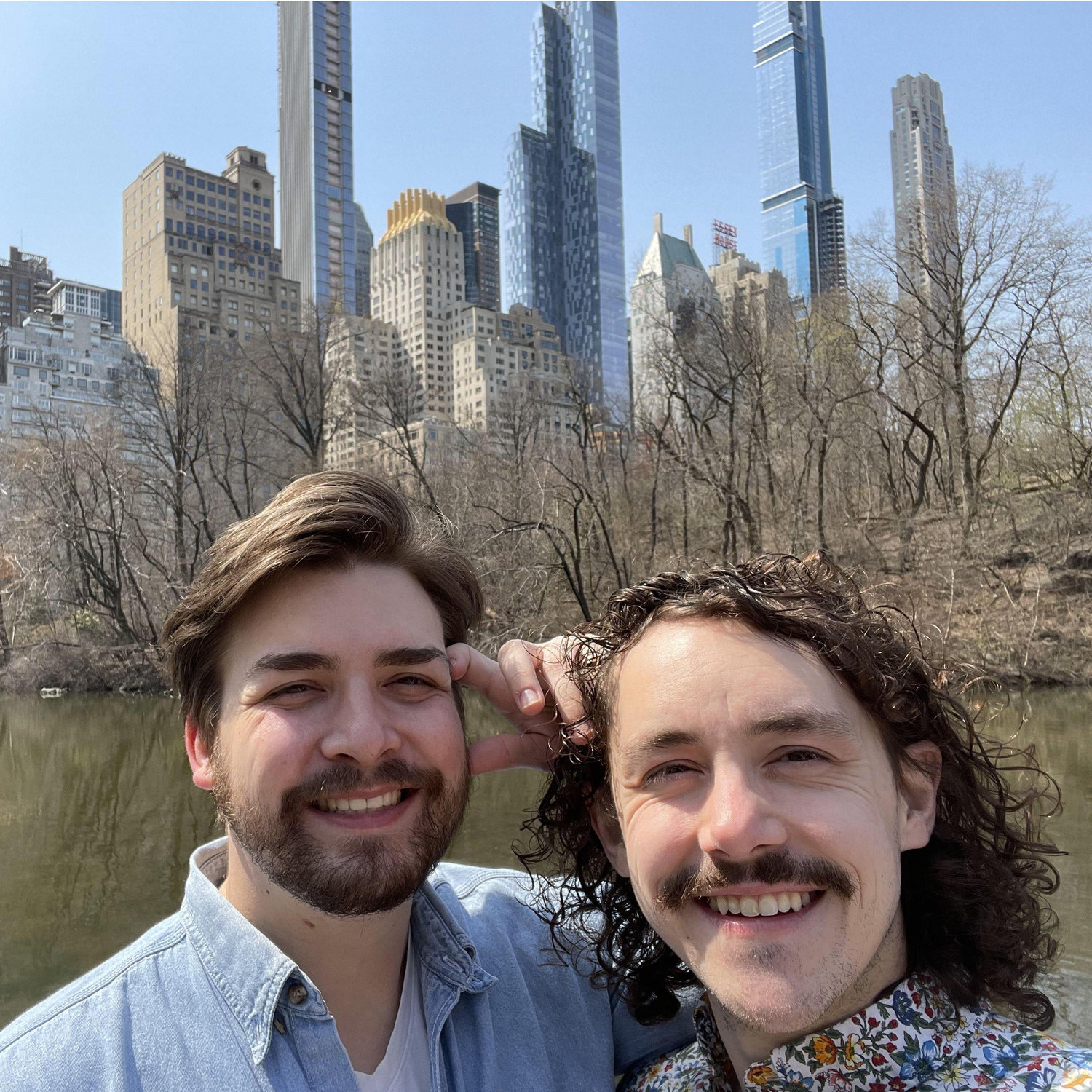 Shortly after we moved to NYC together