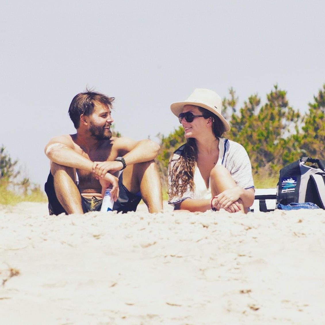 Back on the beach together the summer after Naomi’s first year of grad school in Richmond VA - May 2019