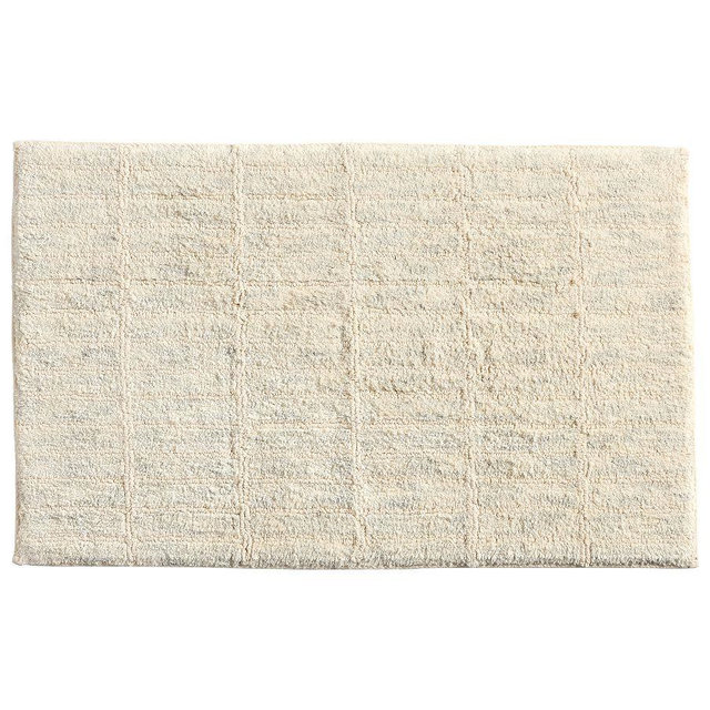 Capitola Bath Mat, Flax, 21" x 34"