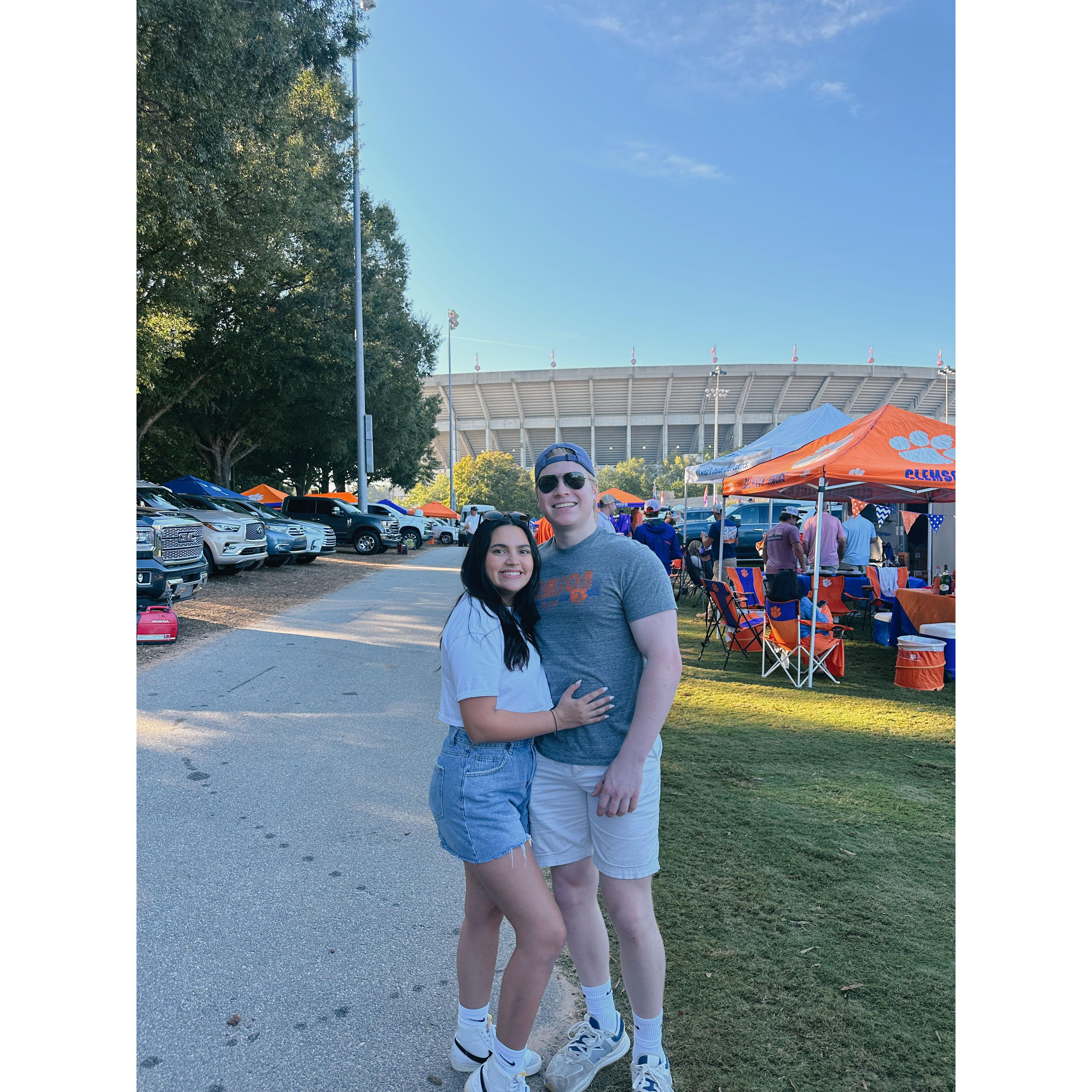 September 2023
Went to a Clemson Tailgate with Hayden's friends!