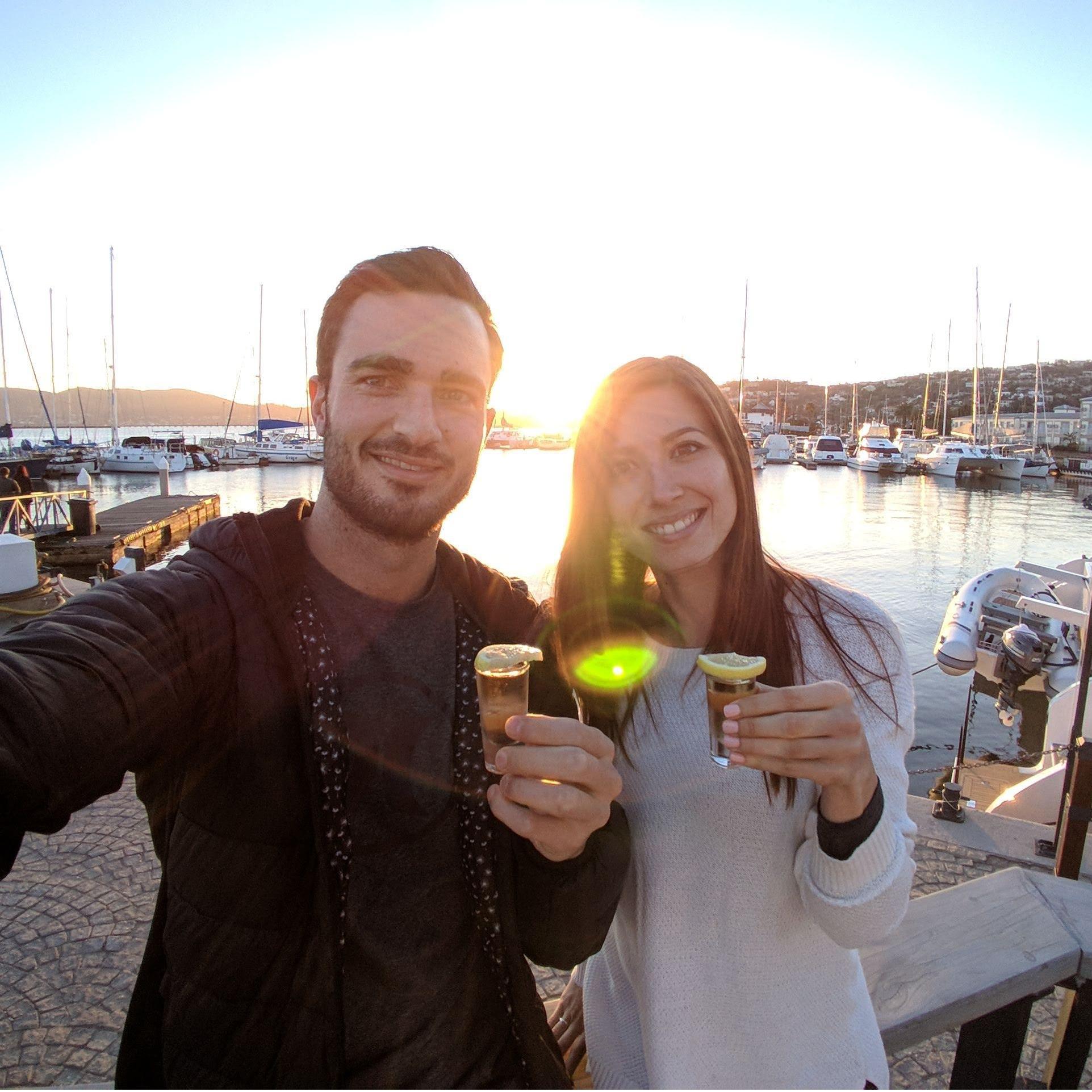 28 JUL 2018 

Sunset chasing with a tequilsh in Knysna. Cheers!