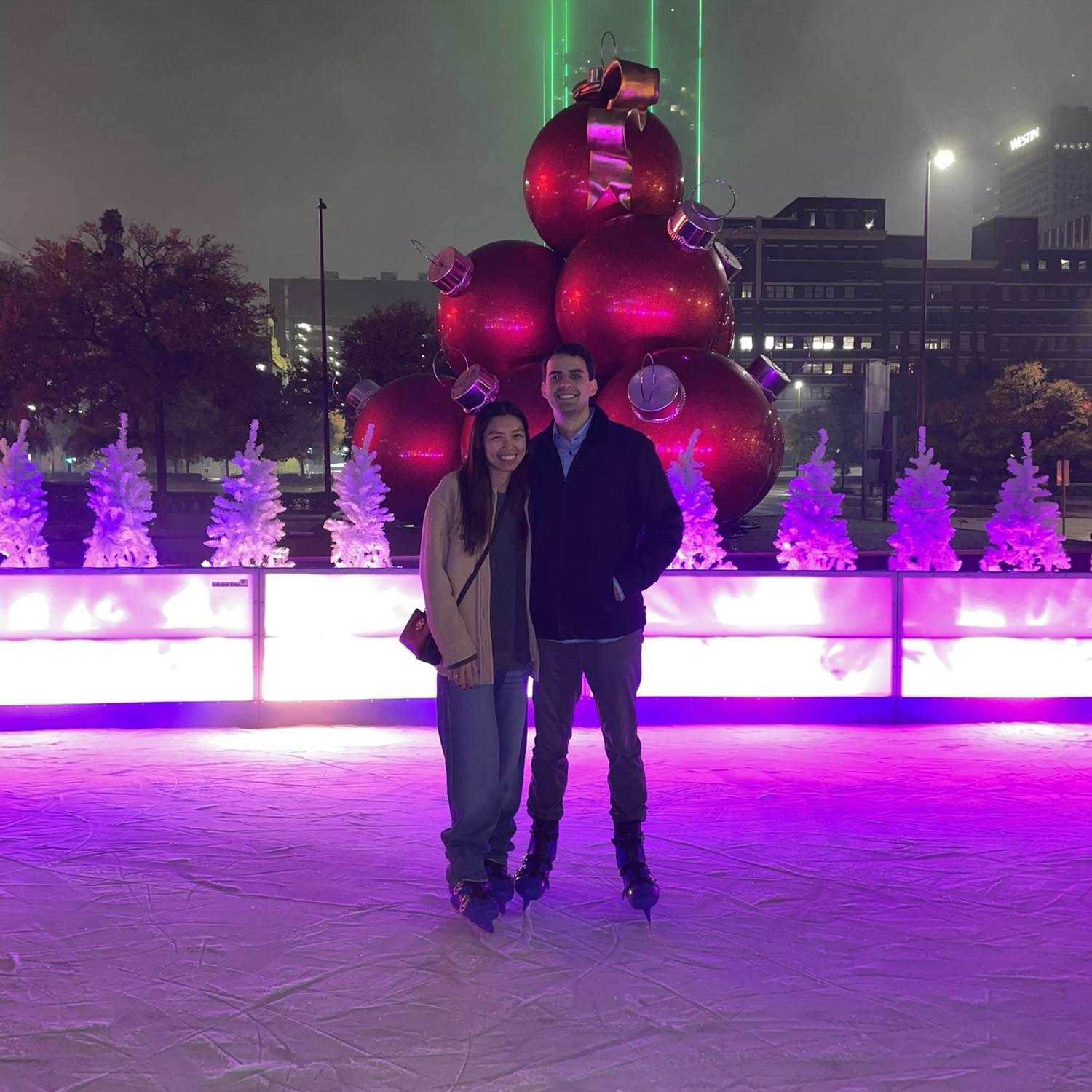 December 4, 2024 - Ice skating to celebrate 2 years!