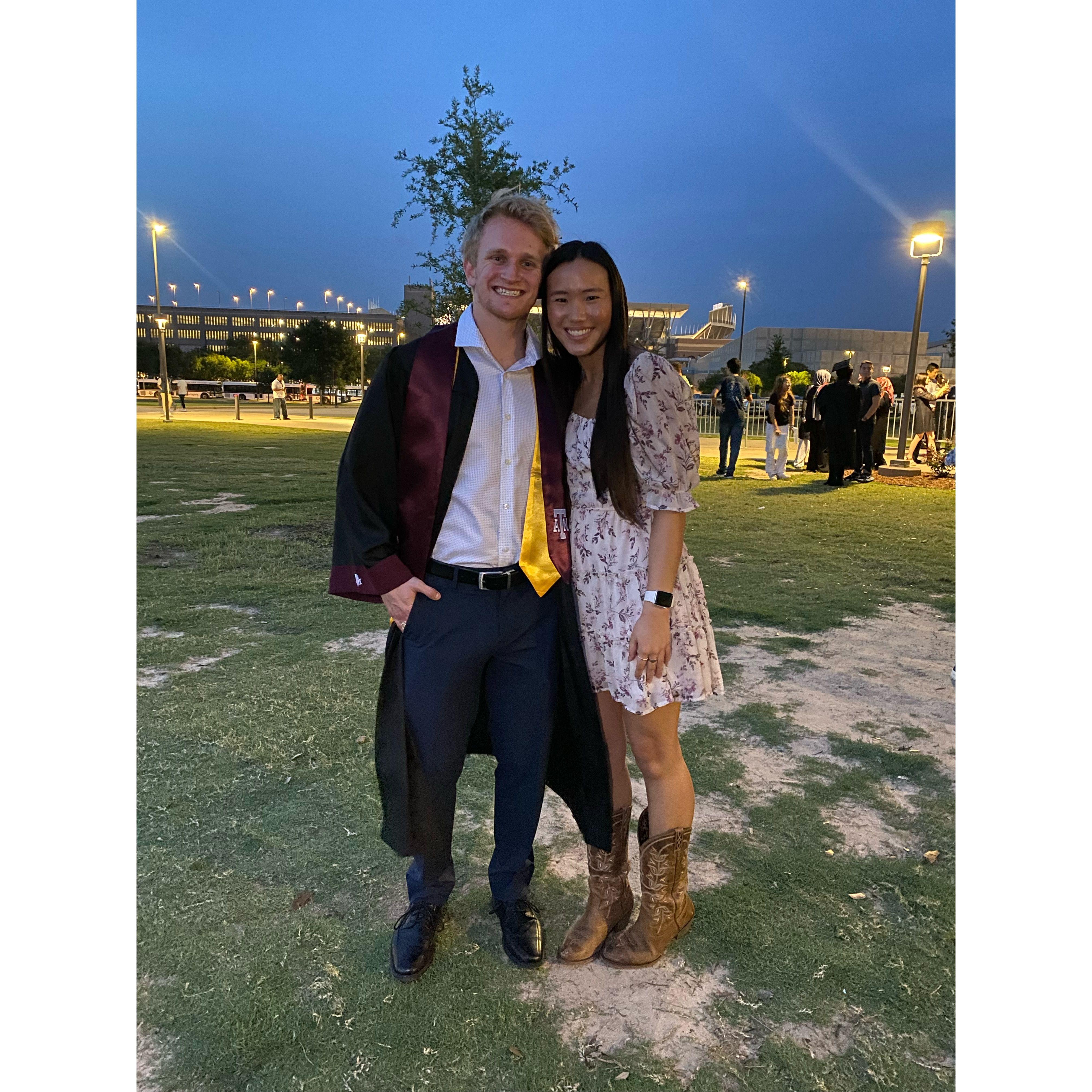 May 2023 Connor graduated! Summa Cum Laude, BS in Computer Science with minors in Business and Cybersecurity.