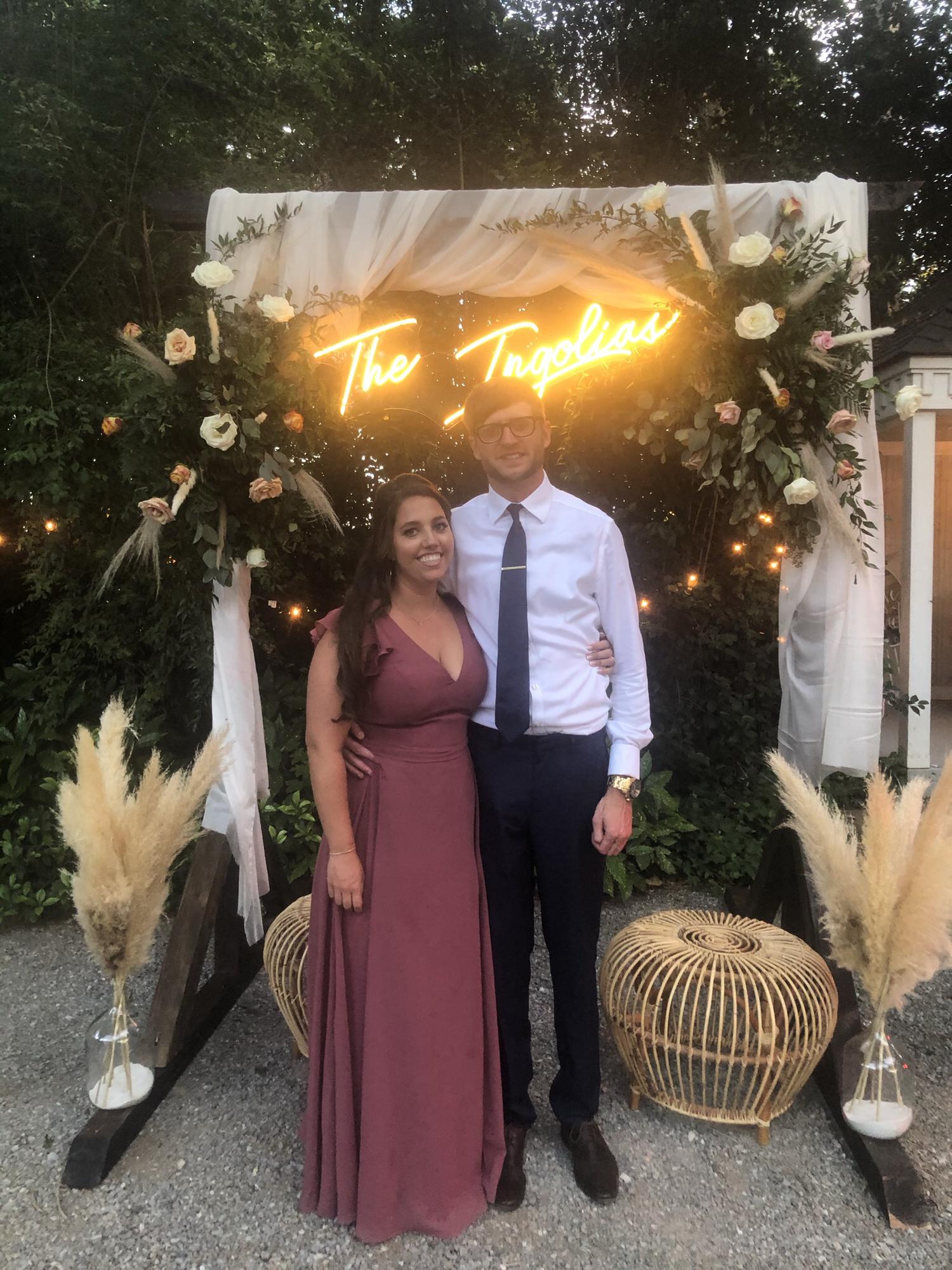 May 2021 - At the beautiful Ingolia wedding