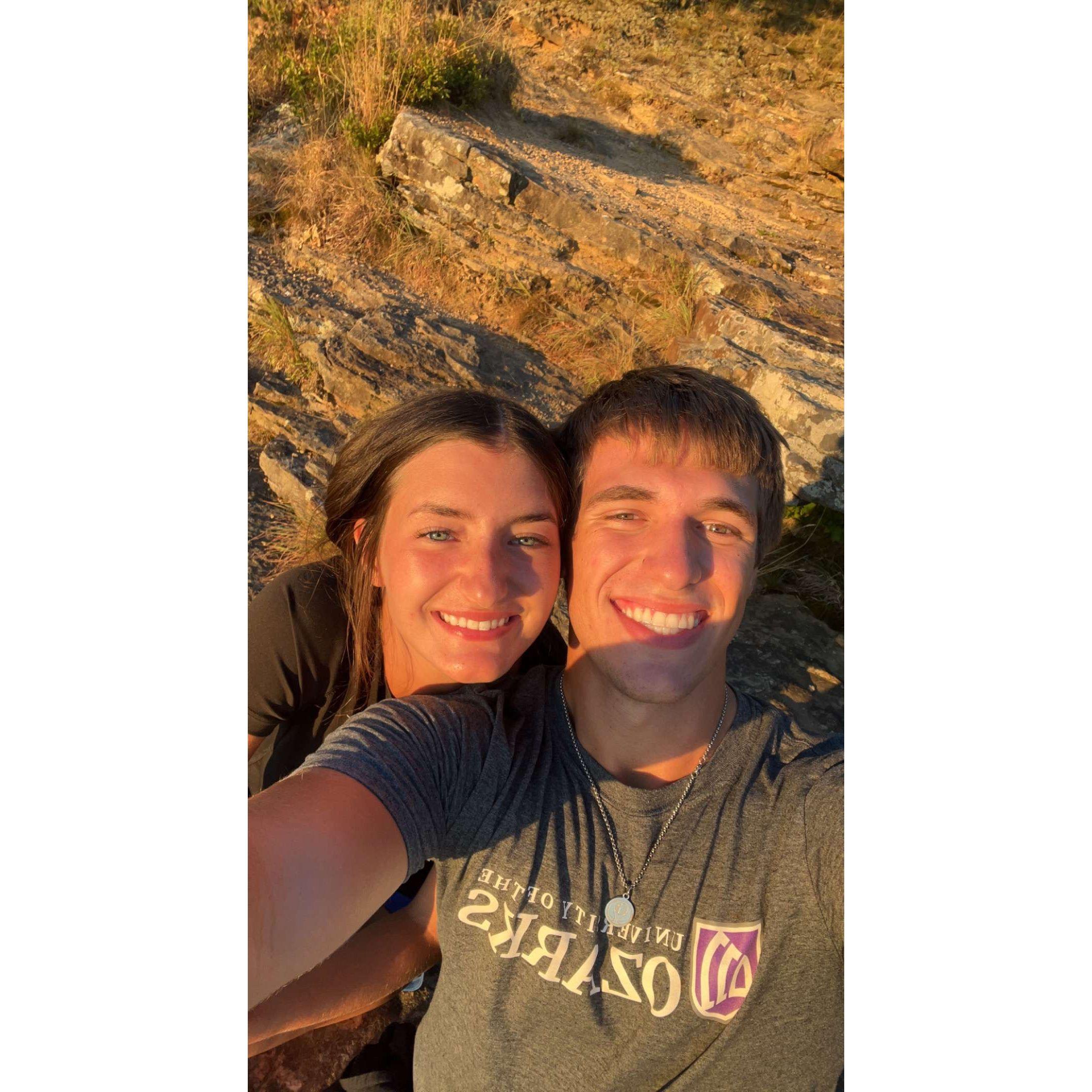 This was taken on our first date!