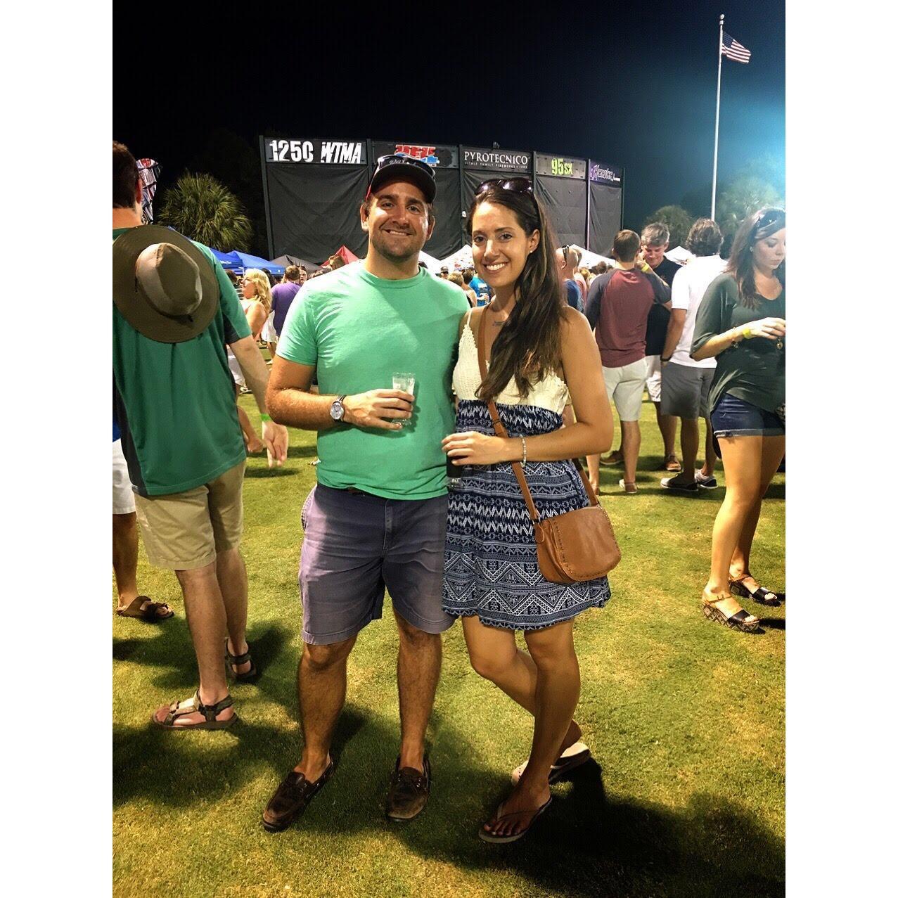 First photo of us!!!! Festival of Beers, August 2016