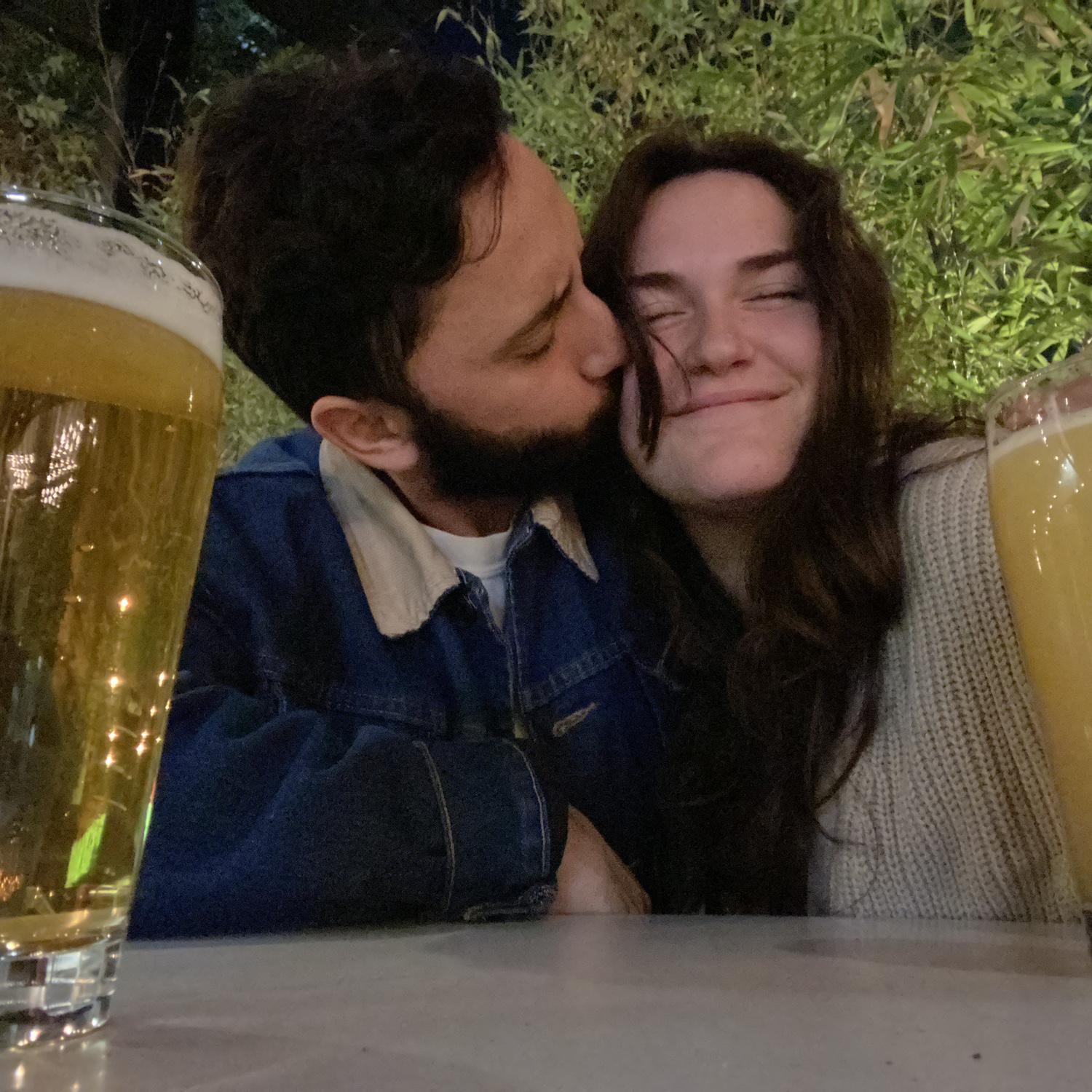 11•20•23 Just one week later, Matthew & Savannah paid a visit to the Anaheim Packing house, where Matthew nerded out about the different varieties of beer to Savannah for the first time!