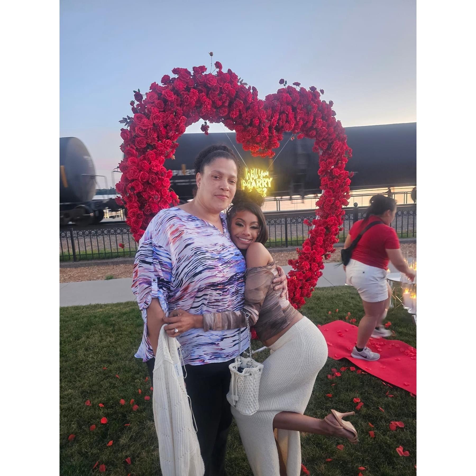 Me with my god mother
