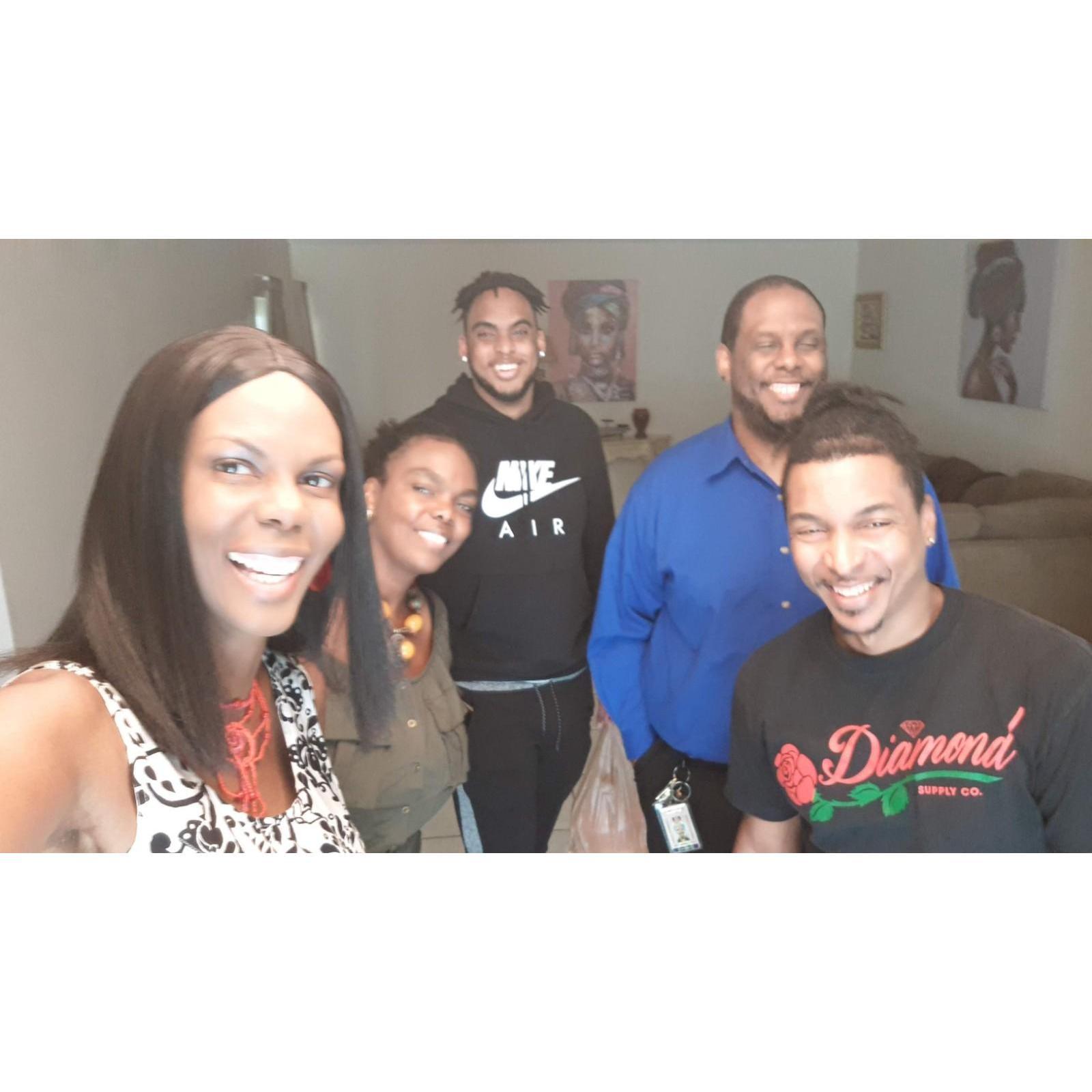 When my Sister, brother, n Cuzzo found out about Sulvain.