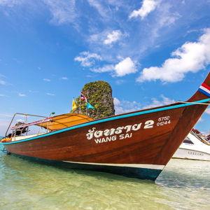 Longtail boat island tour