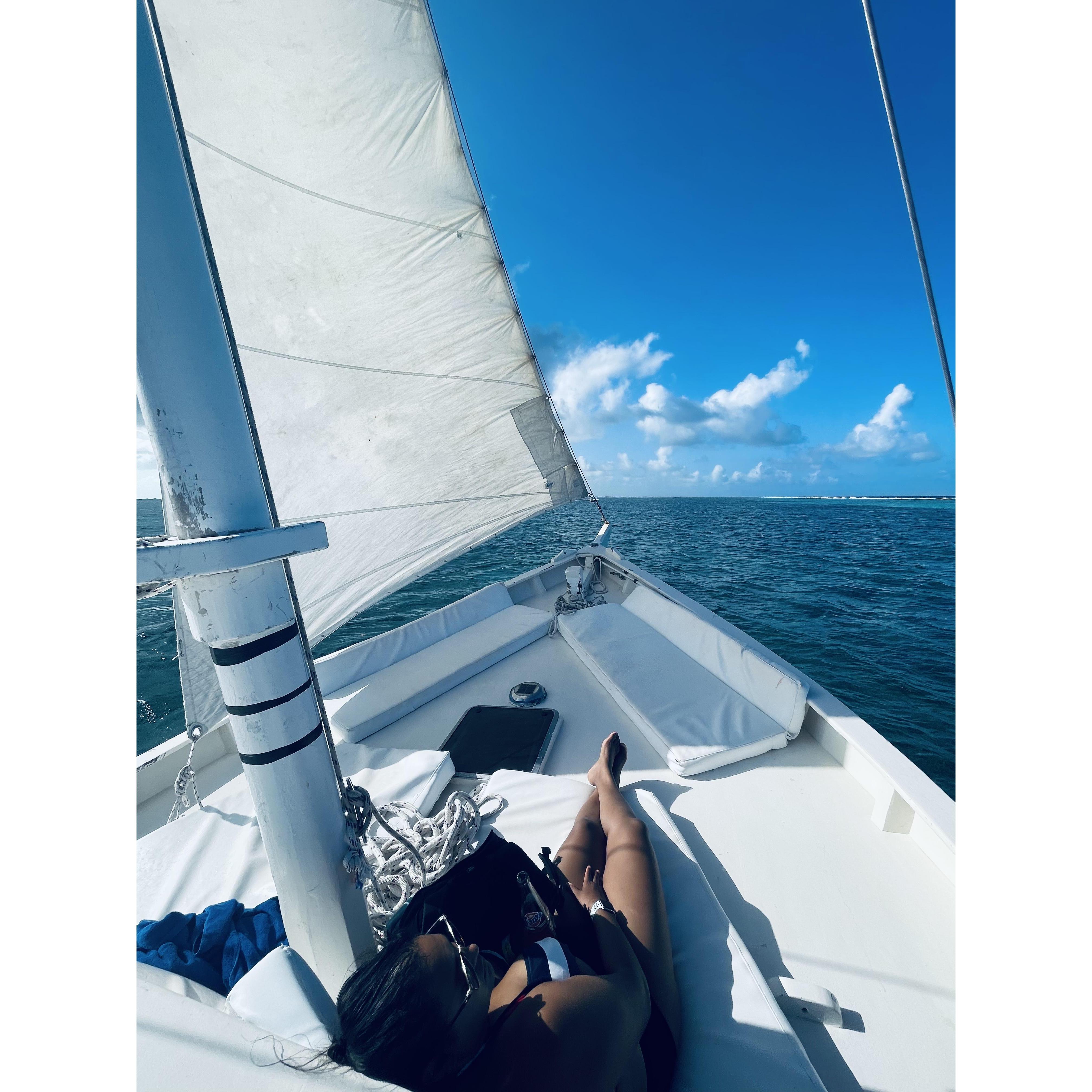Going Snorkeling in Belize. June 2021