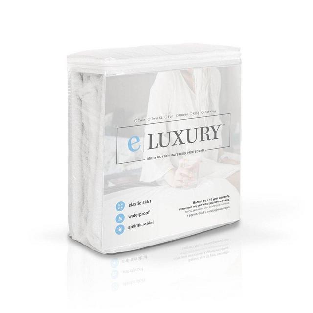 Waterproof Mattress Protector - Terry Cotton Fitted Cover