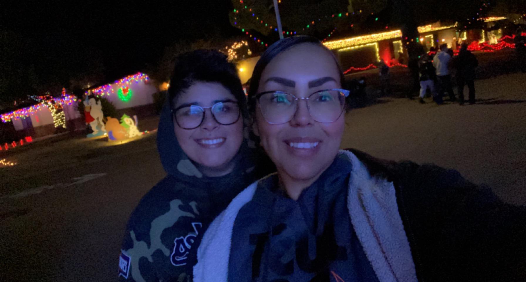 One cold night in December,  don’t worry !! our love kept us  warm !