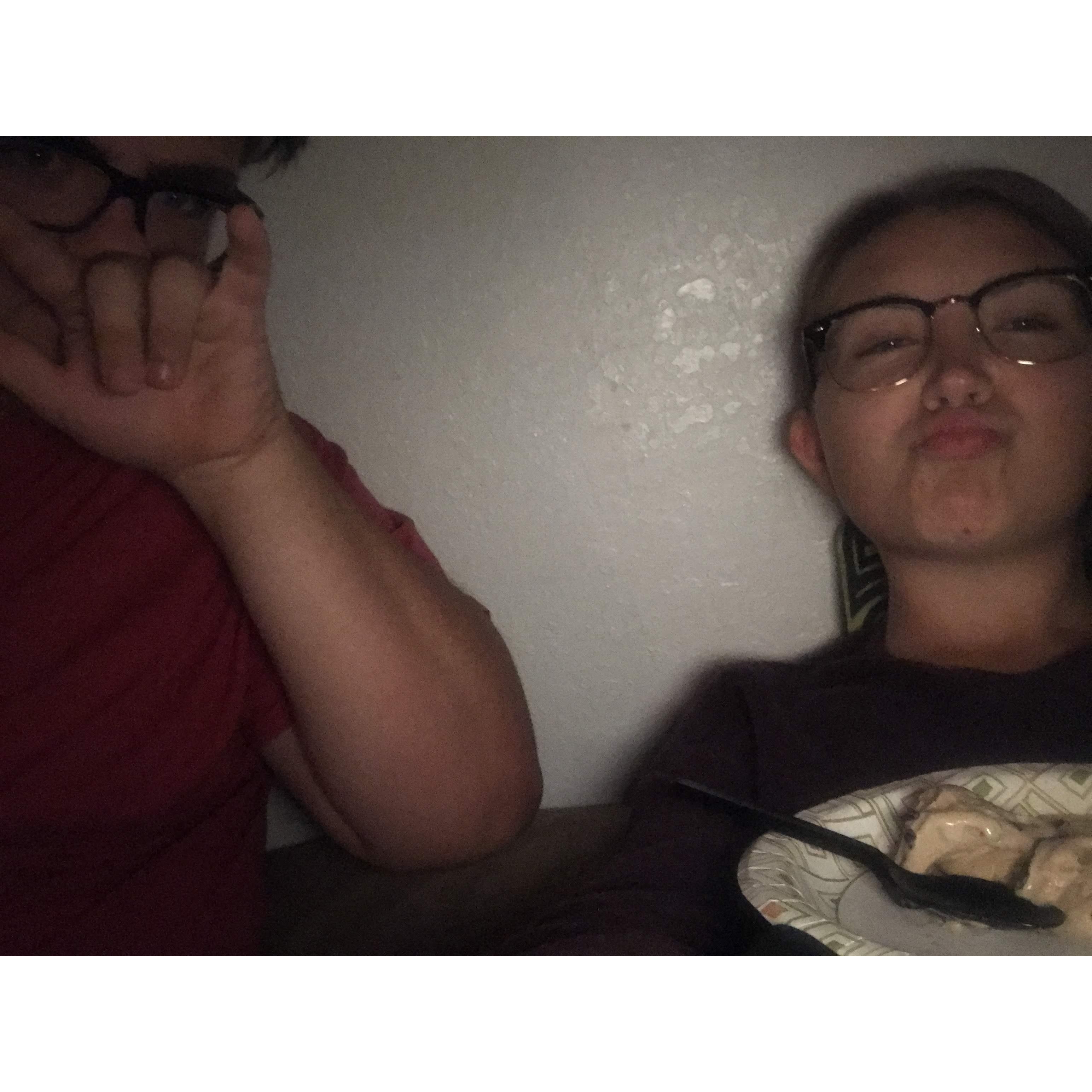 Our first real picture lol