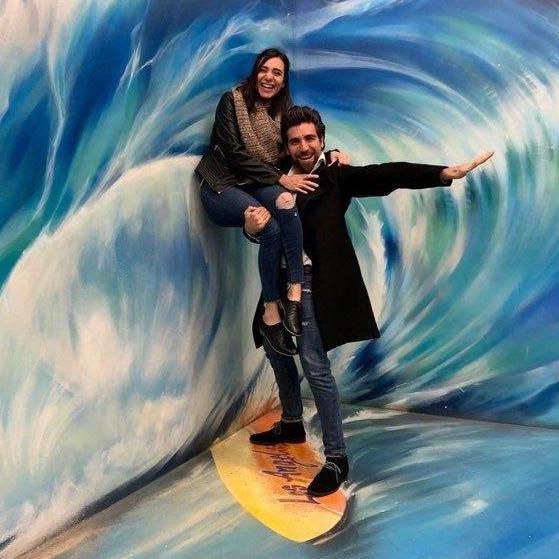 My surfer & I <3 <3