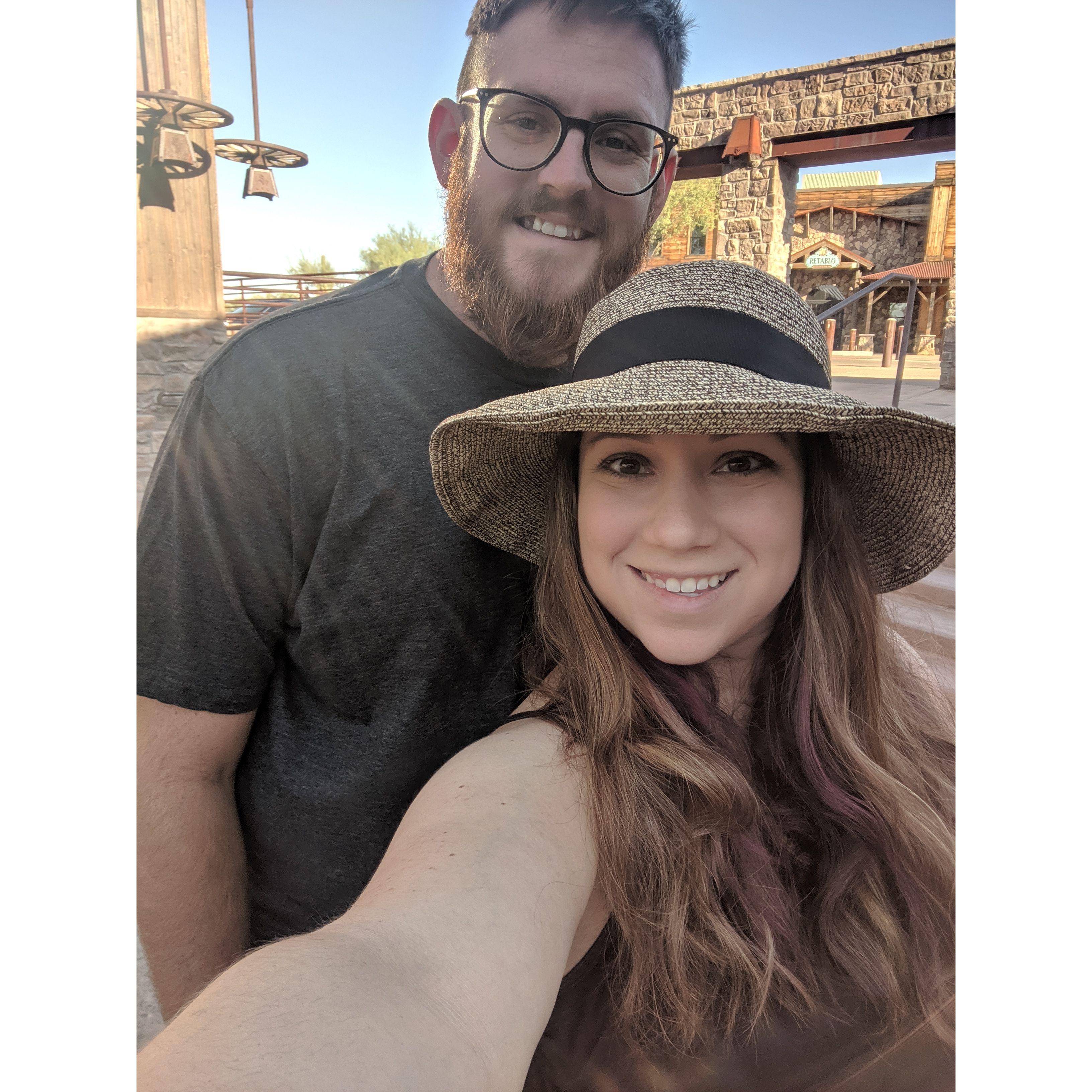 Enjoying exploring Scottsdale, AZ