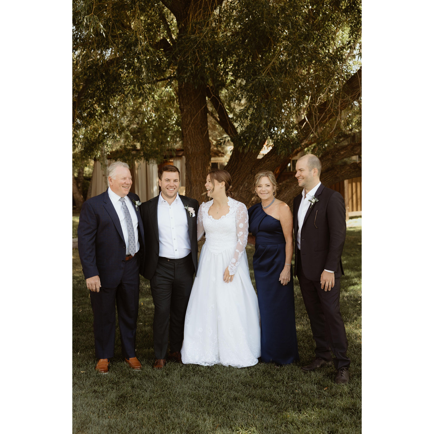 Ryley, Lindsey wedding, with Owen Jr.