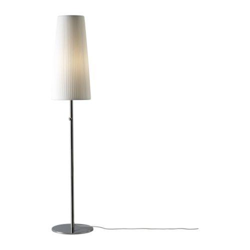 IKEA 365+  LUNTA				Floor lamp with LED bulb, chrome plated