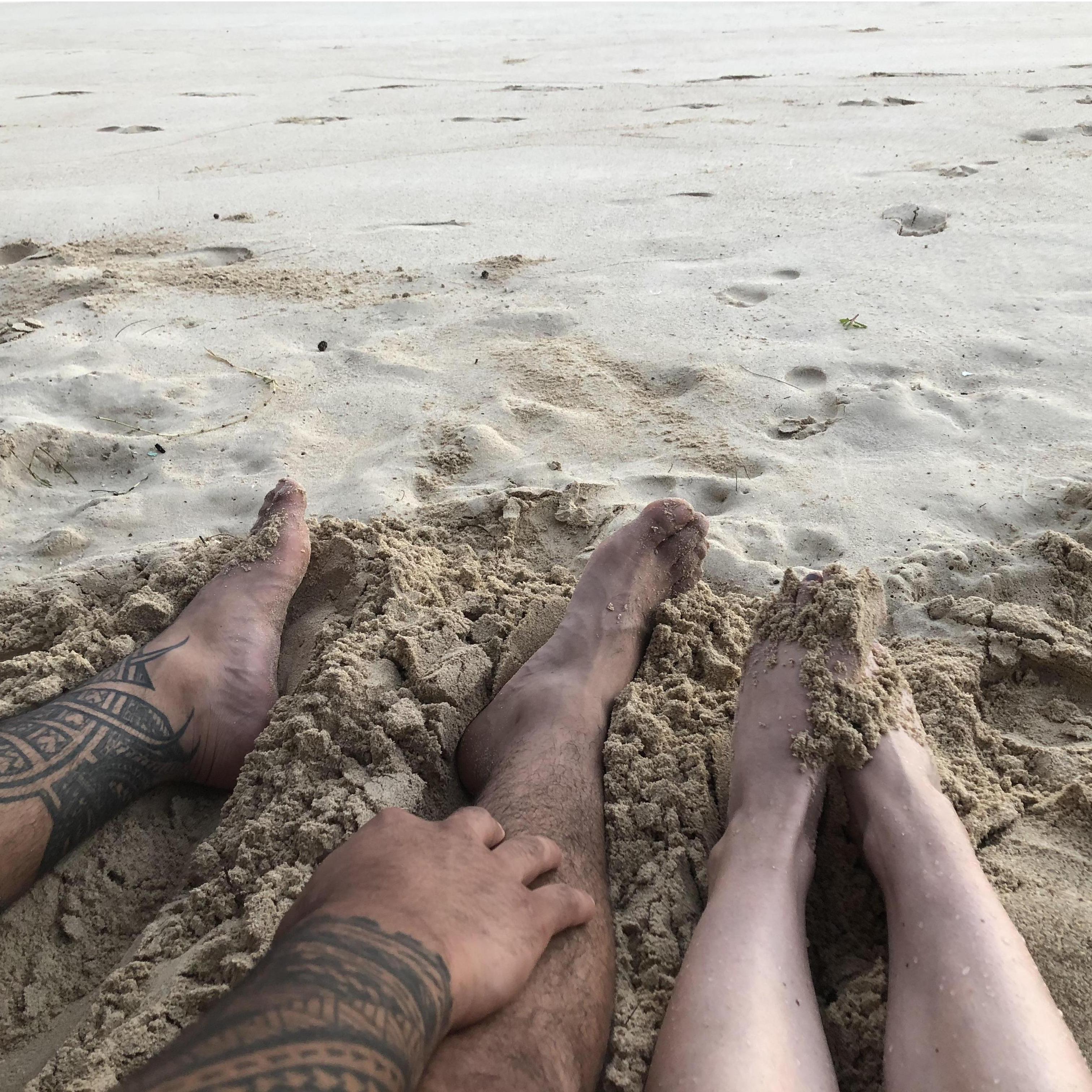 Our favorite beach - Kailua Beach on Oahu