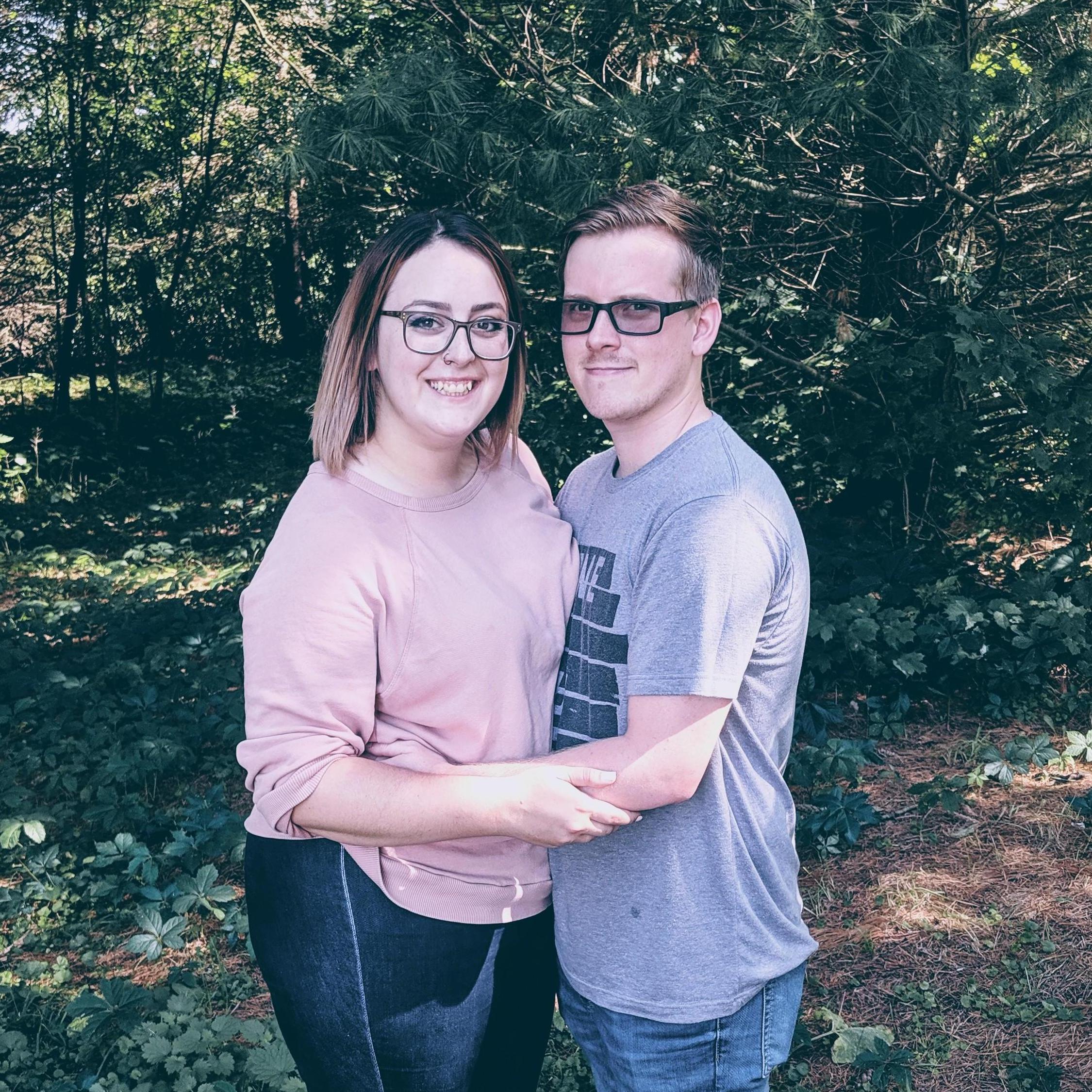 Finalizing details for our venue! We were SO excited!