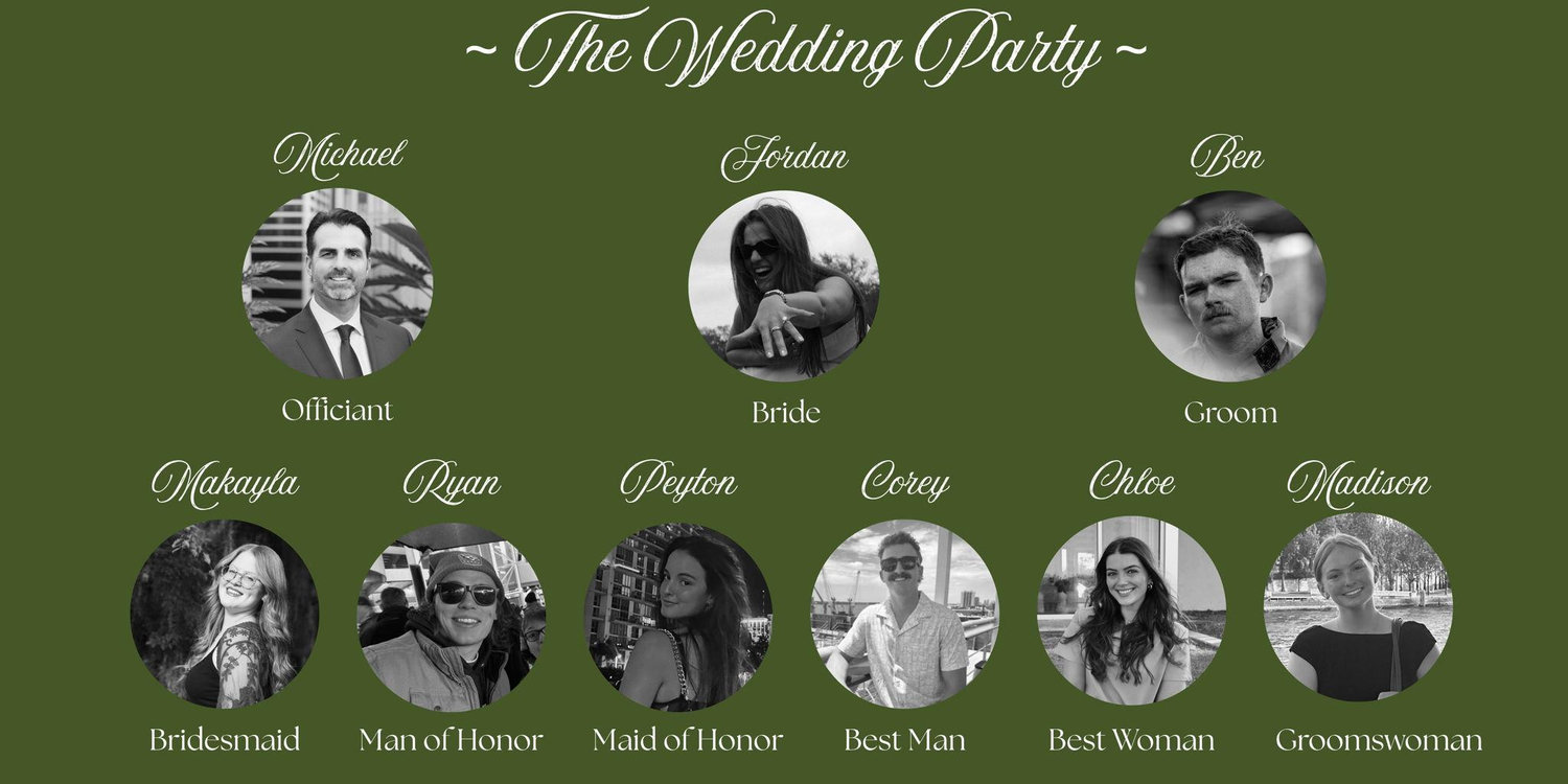 The Wedding Website of Jordan Pilcher and Benjamin Stevens