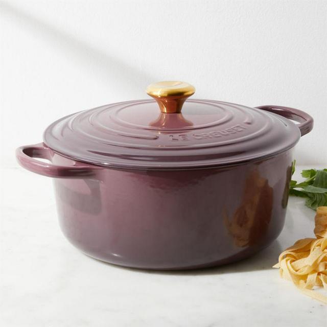 Le Creuset Fig Signature 7.25-Qt. Dutch Oven