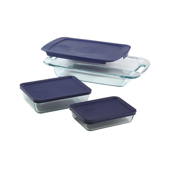 Pyrex Easy Grab 6-Pc. Bake and Store Set