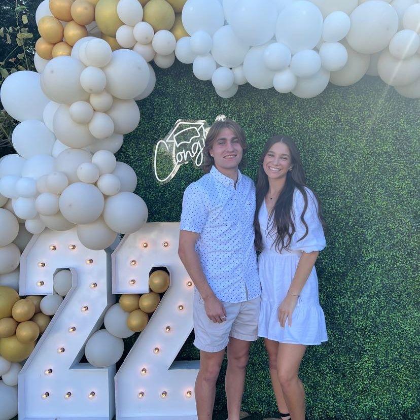 They did their high school graduation party together
