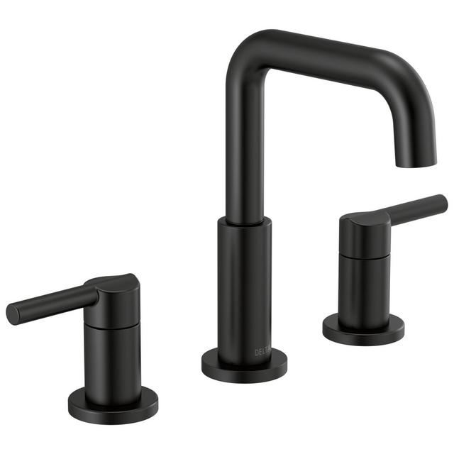 Nicoli Widespread Bathroom Faucet with Drain Assembly