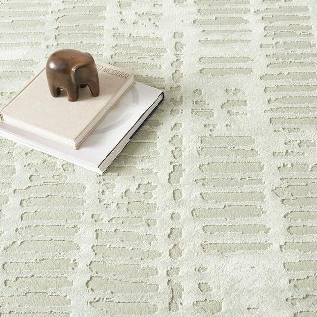 Shell Rug in Sage 7'10 x 10'