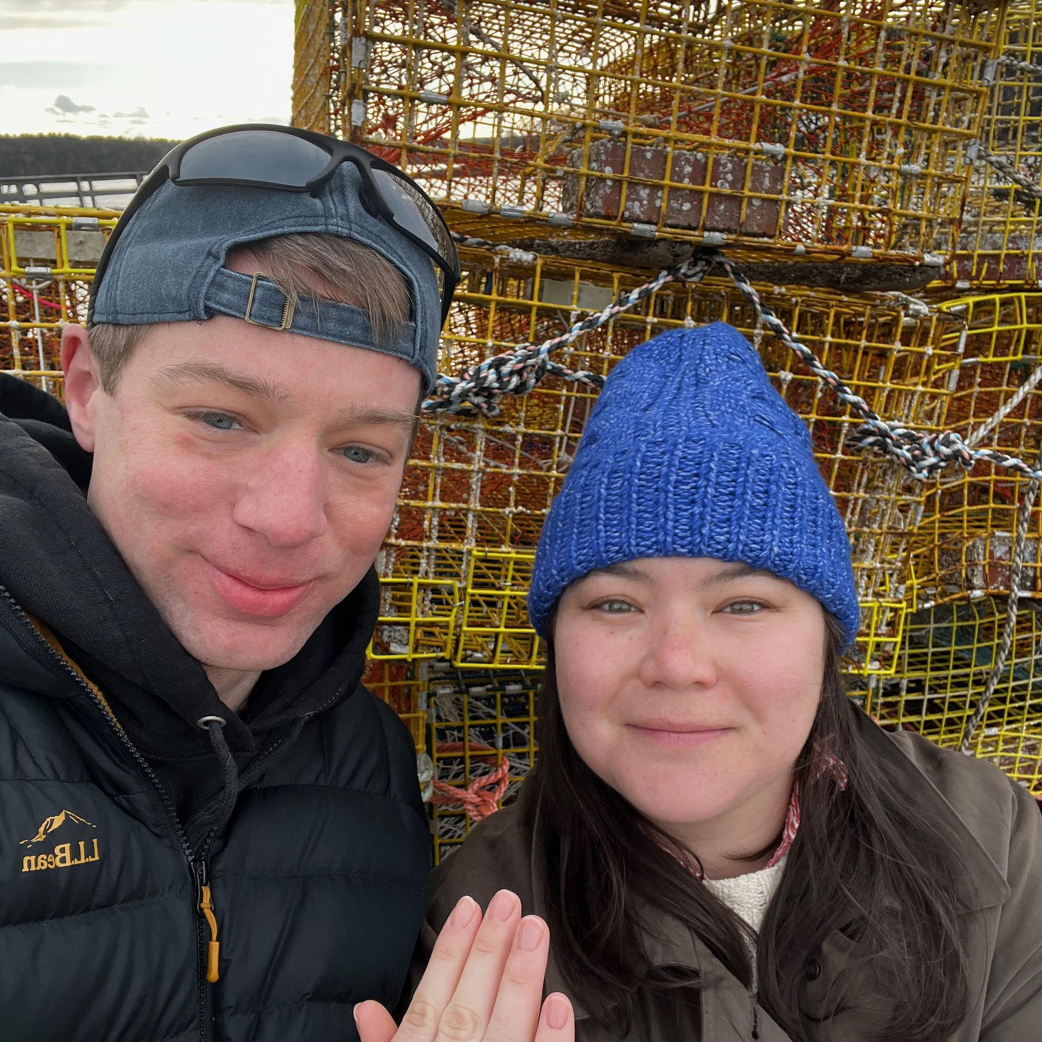 We got engaged at Popham Beach on March 26th, 2025.