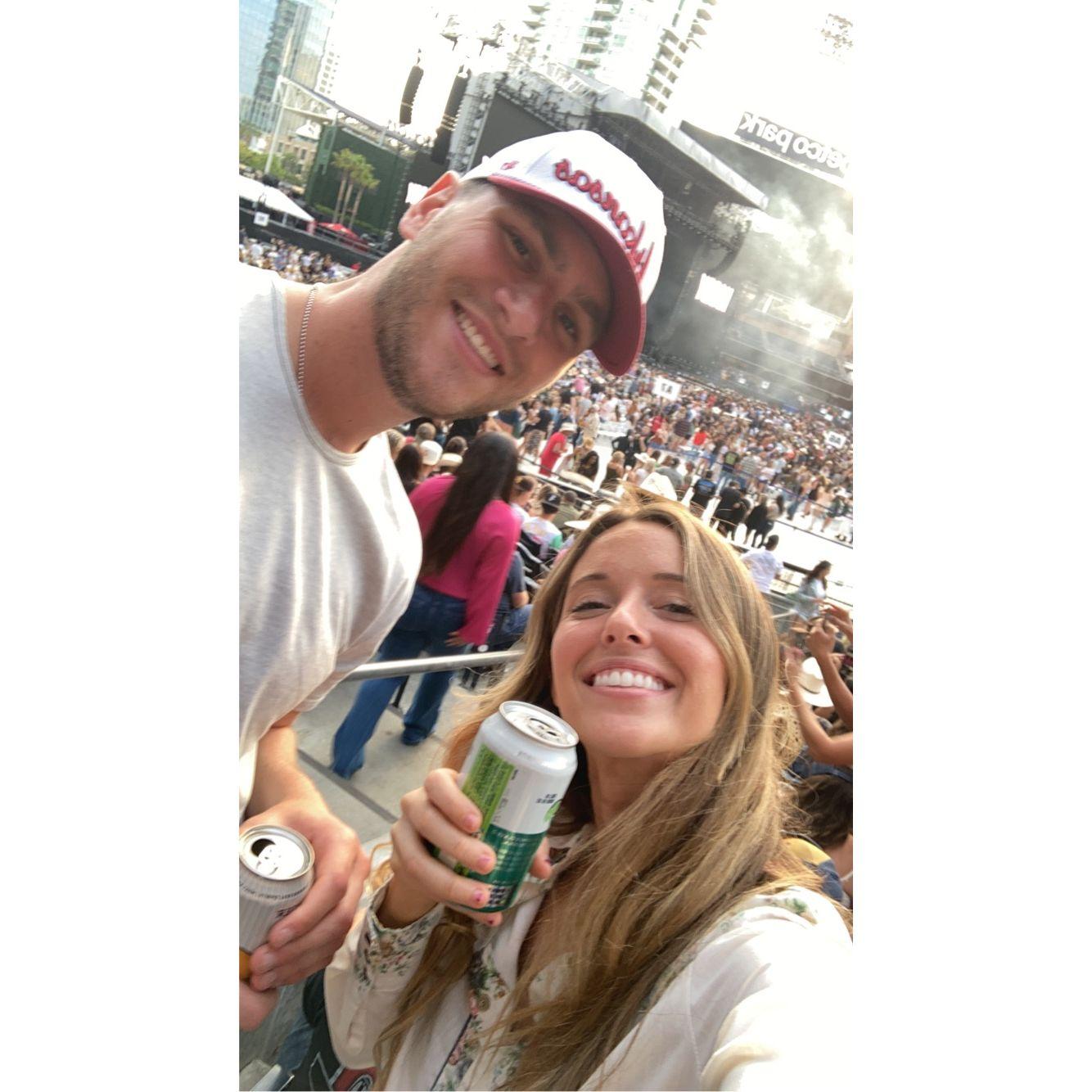 Morgan Wallen at Petco Park in San Diego