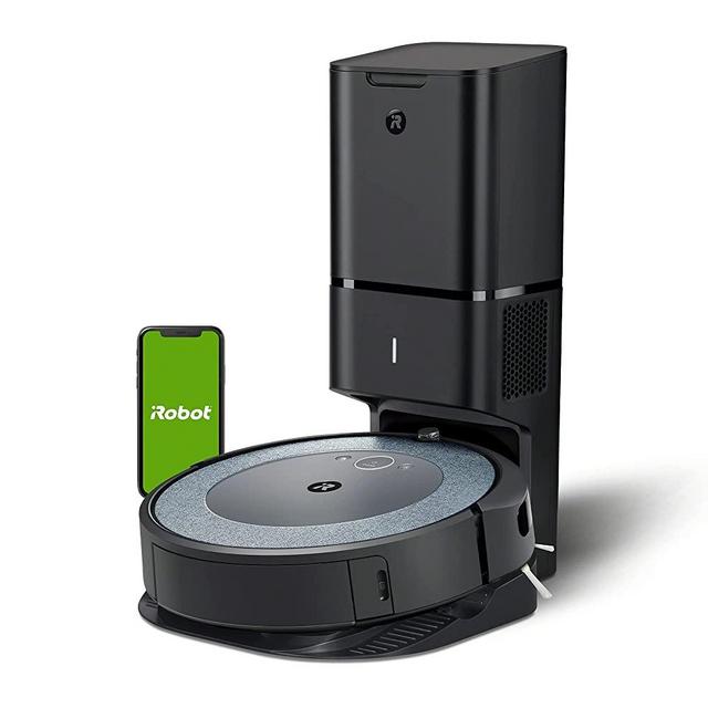 iRobot Roomba i4+ (4552) Robot Vacuum with Automatic Dirt Disposal - Empties Itself for up to 60 Days, Wi-Fi Connected Mapping, Works with Alexa, Ideal for Pet Hair, Carpets