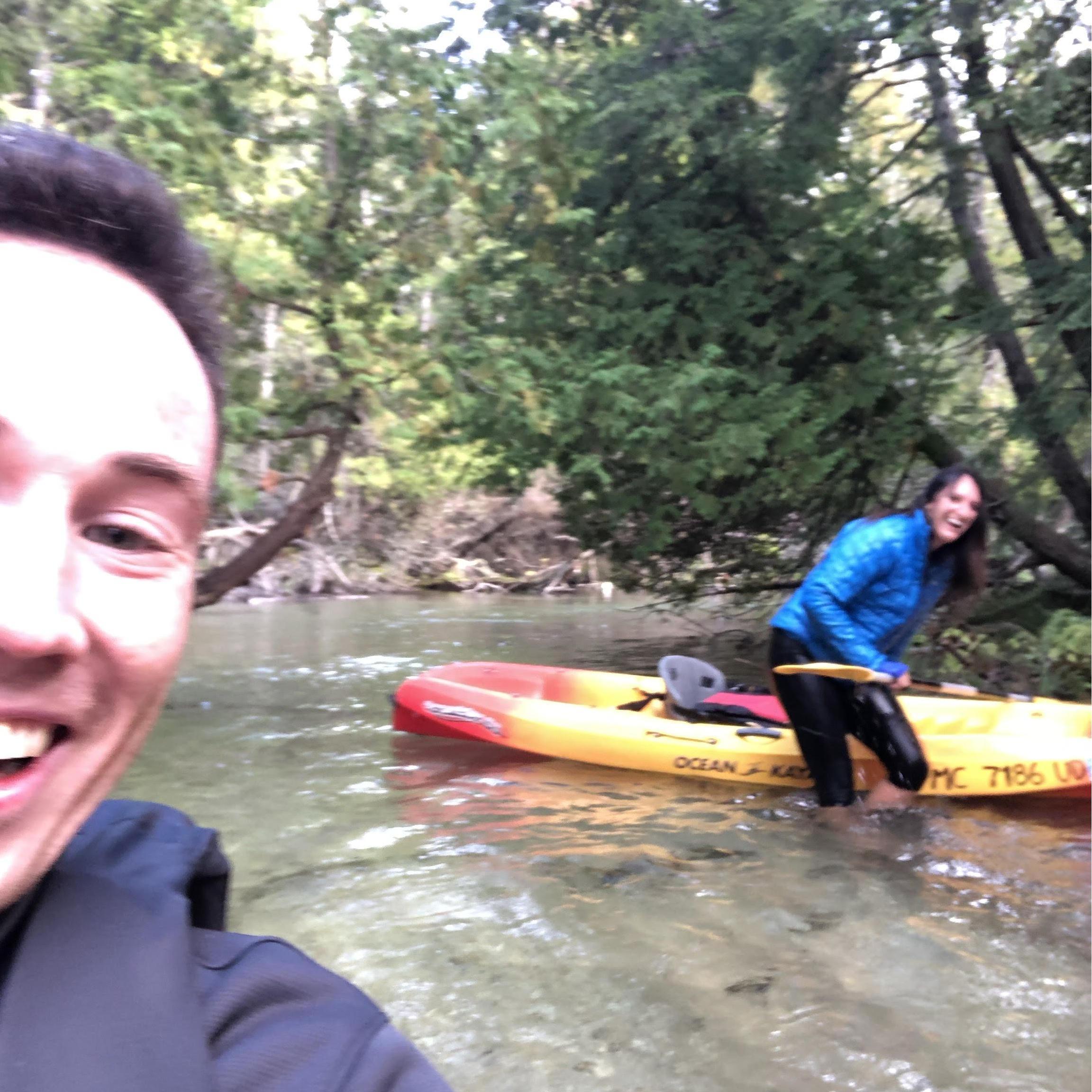 Kayaking Whoopsie