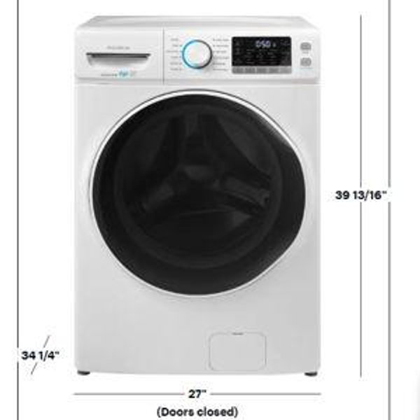 Insignia™ - 4.5 Cu. Ft. High-Efficiency Front Load Washer with ENERGY STAR Certification - White