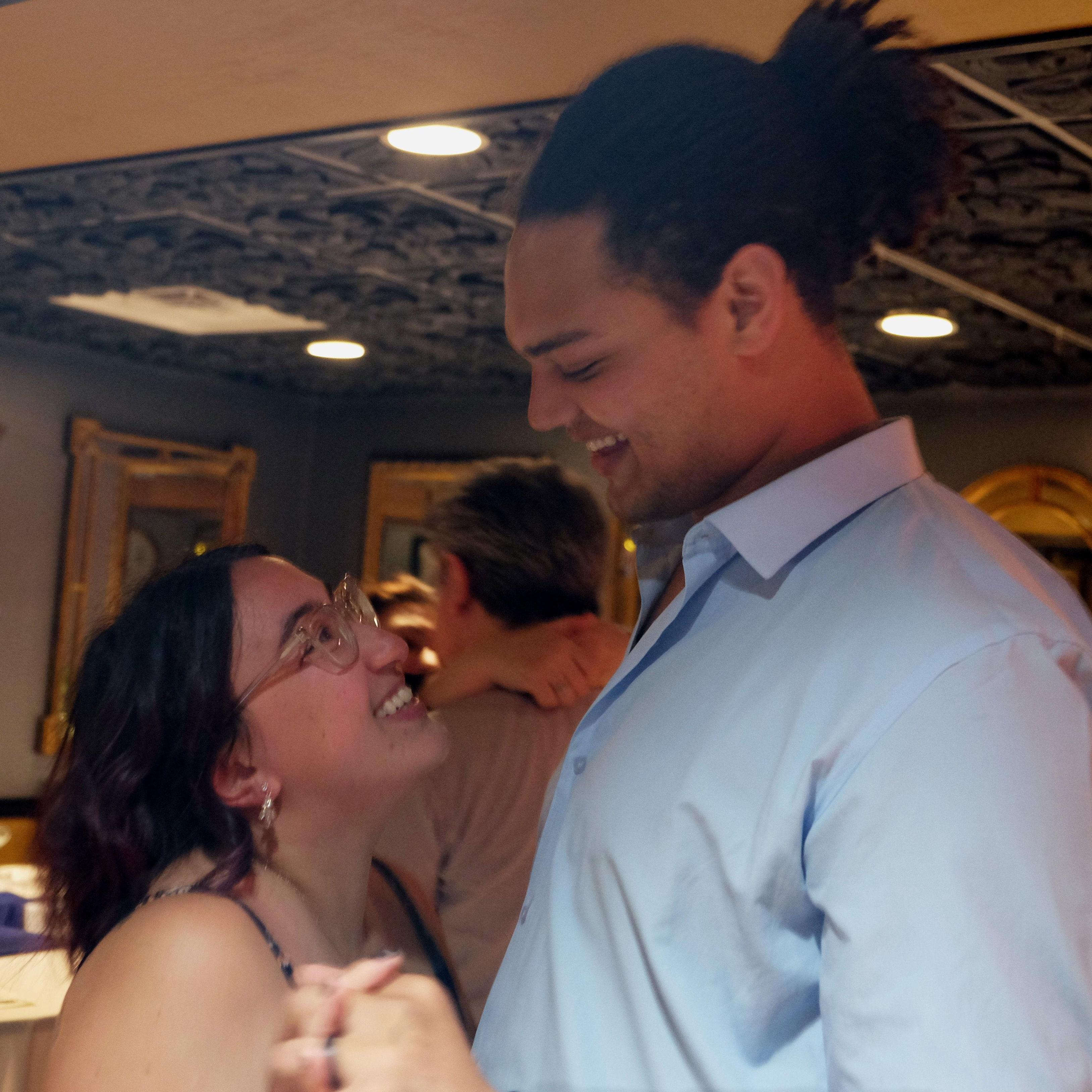 Our engagement party. Staten Island, NY October 2022