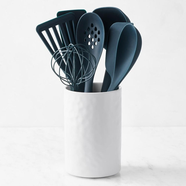 Williams Sonoma x Greenpan Premiere Collection, 8-Piece Set, Oxford Blue
