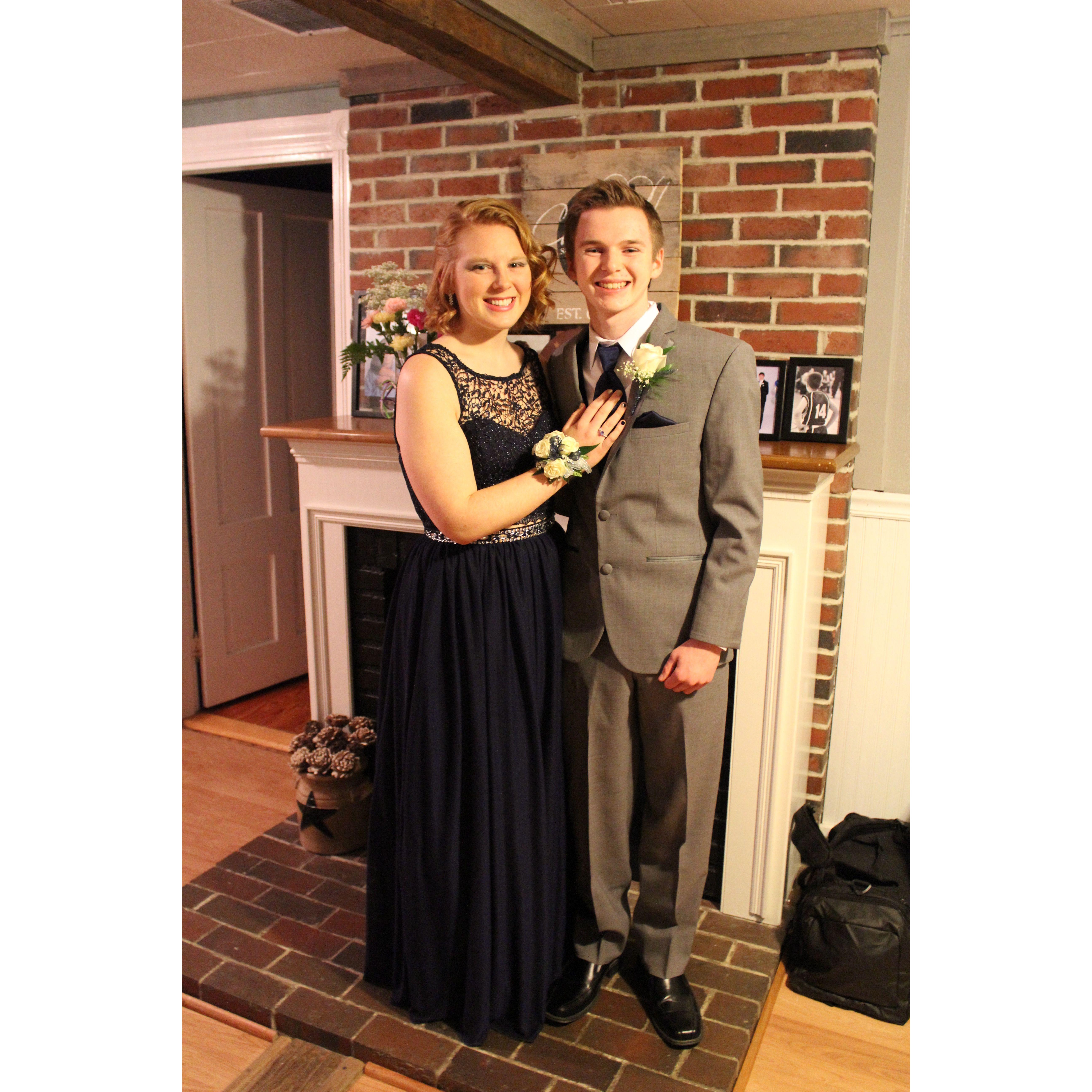 Brayden's senior Snoball