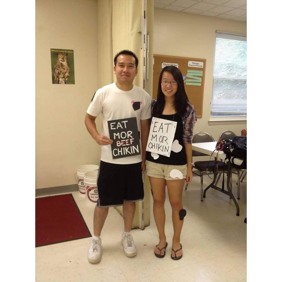 2013 - dress as a cow, get free Chick Fil A :)