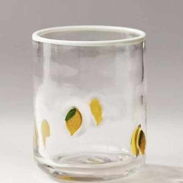 Icon Juice Glasses- Lemons
