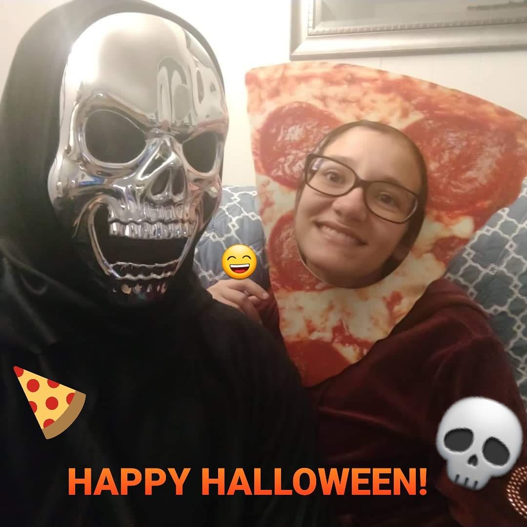 Our first Halloween together.