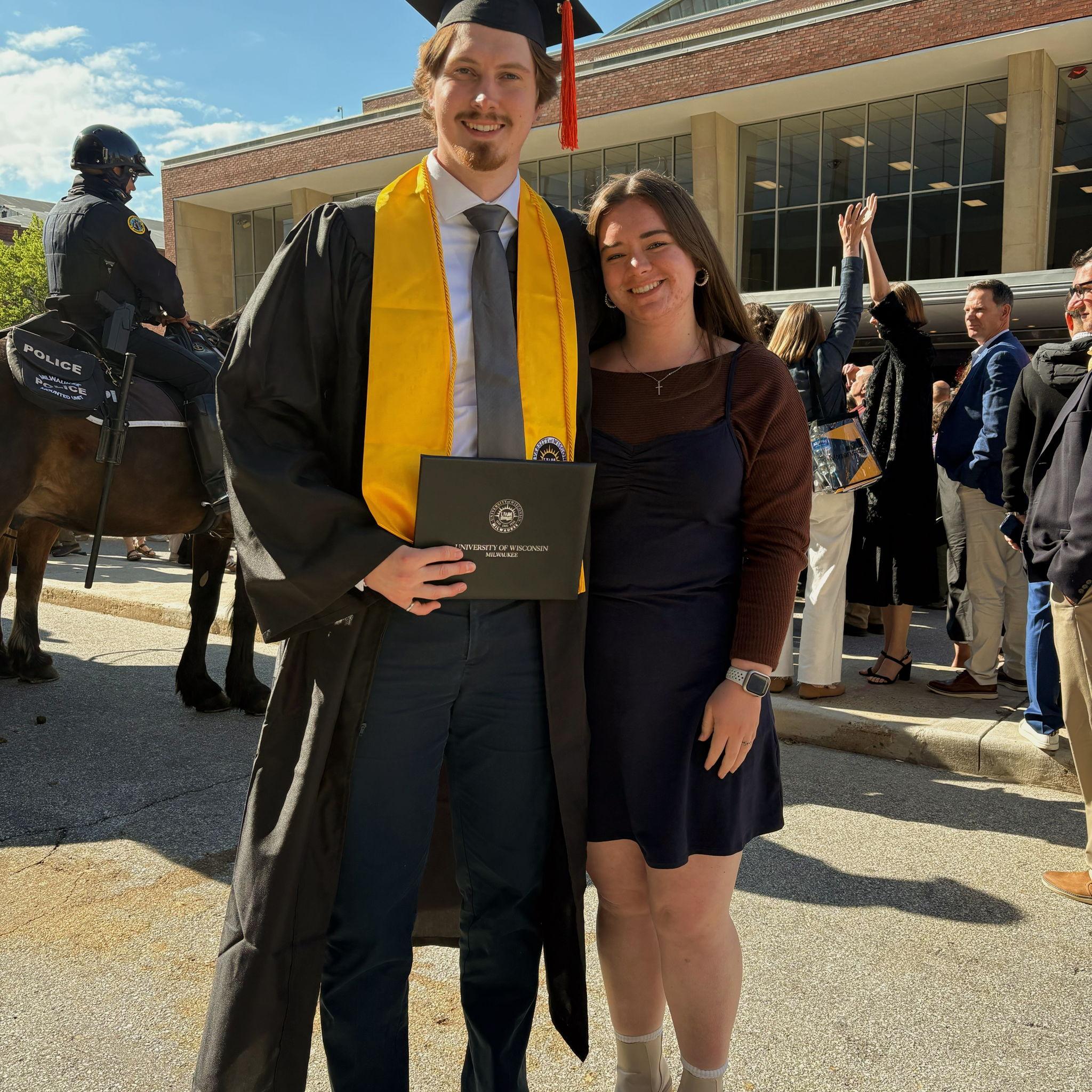 Colton's collage graduation!