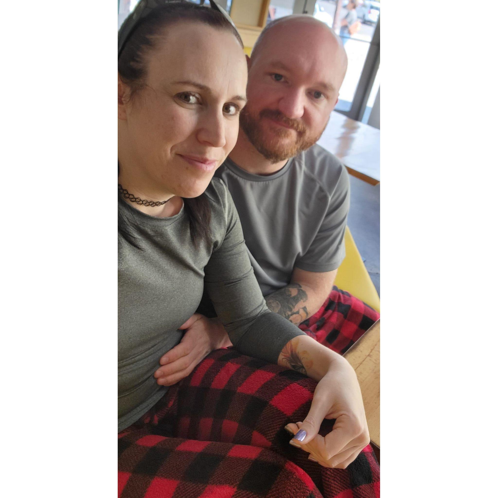 Breakfast and Pajama dates should be a thing!