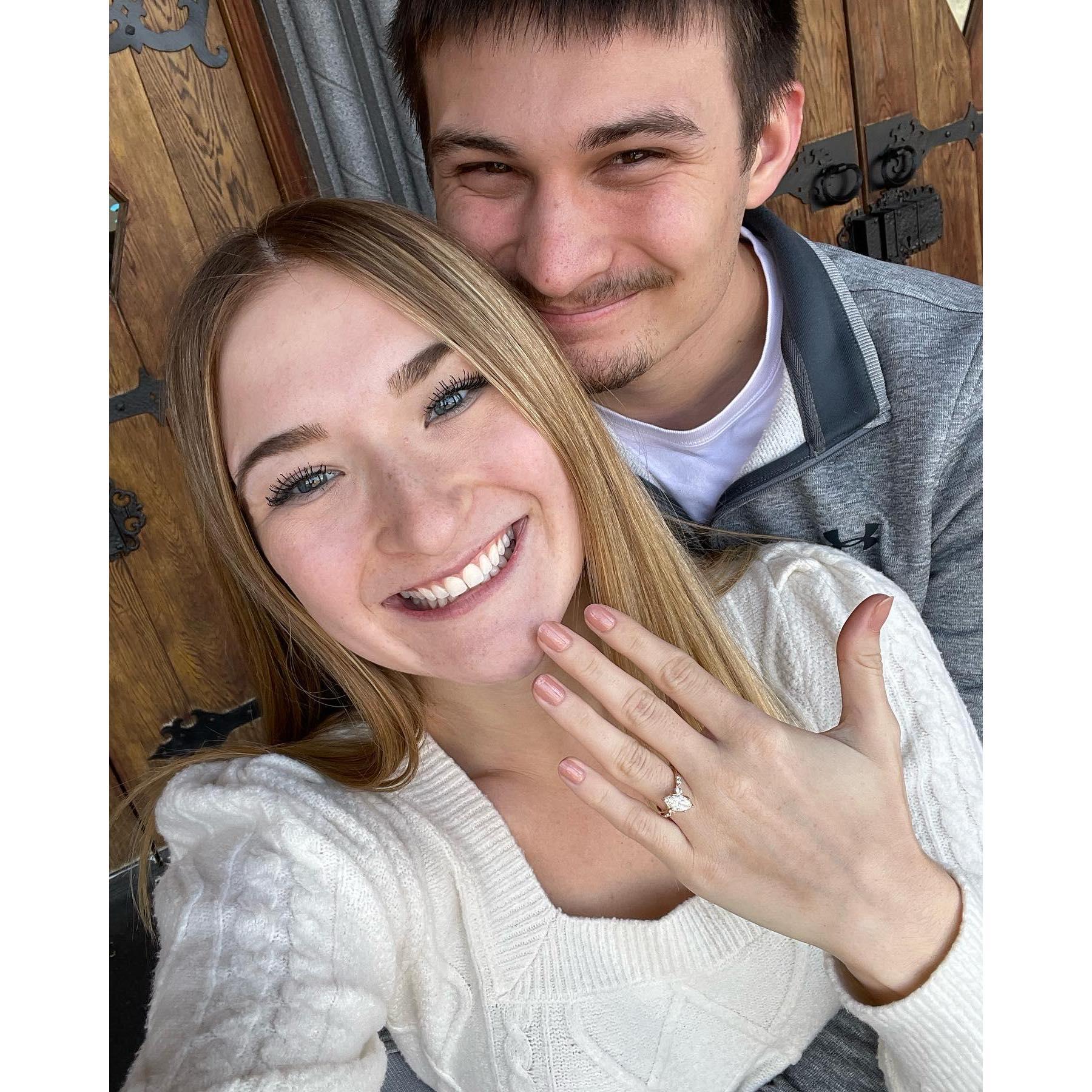We're engaged! November 19th, 2023