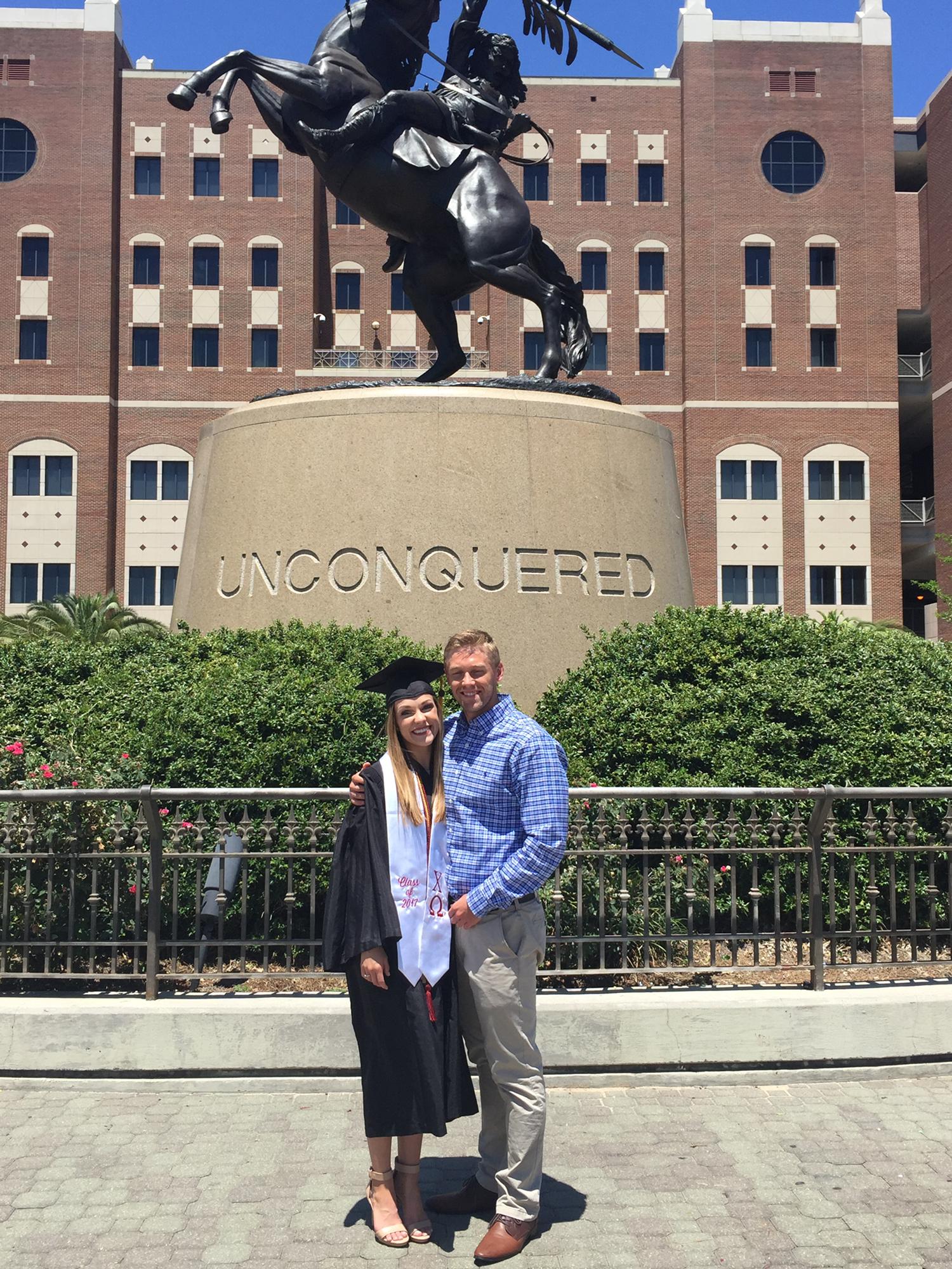 Kierstin's college graduation