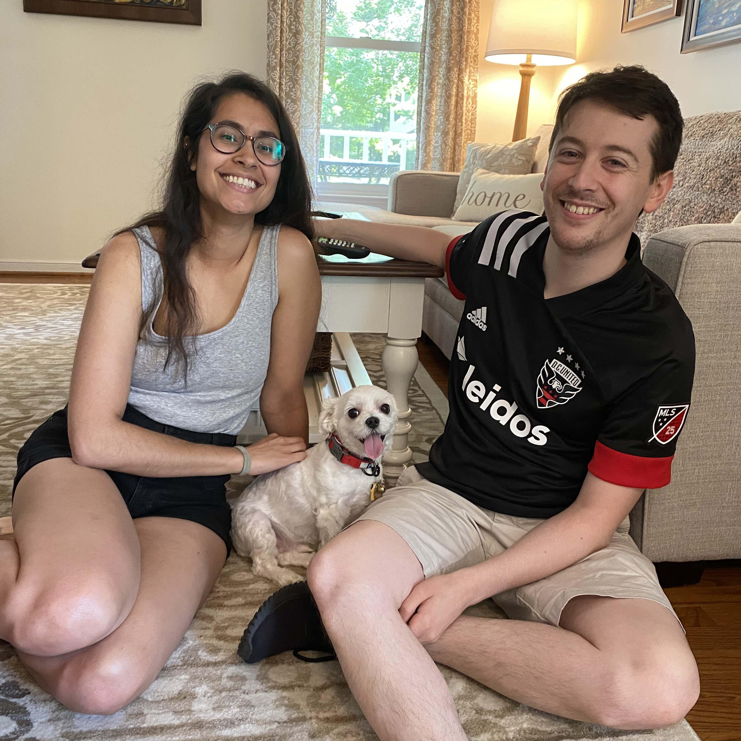 Picking up Bingo! Richmond, VA, July 2021.