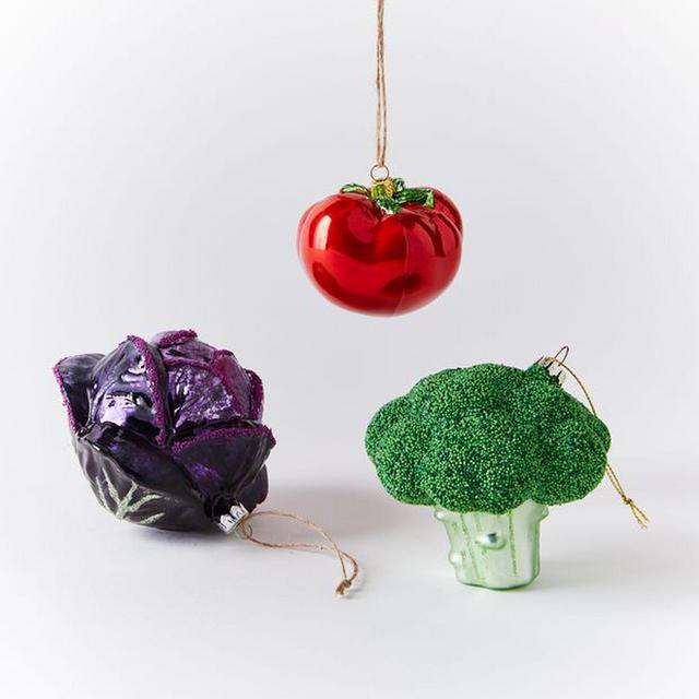 Farmers Market Produce Ornaments